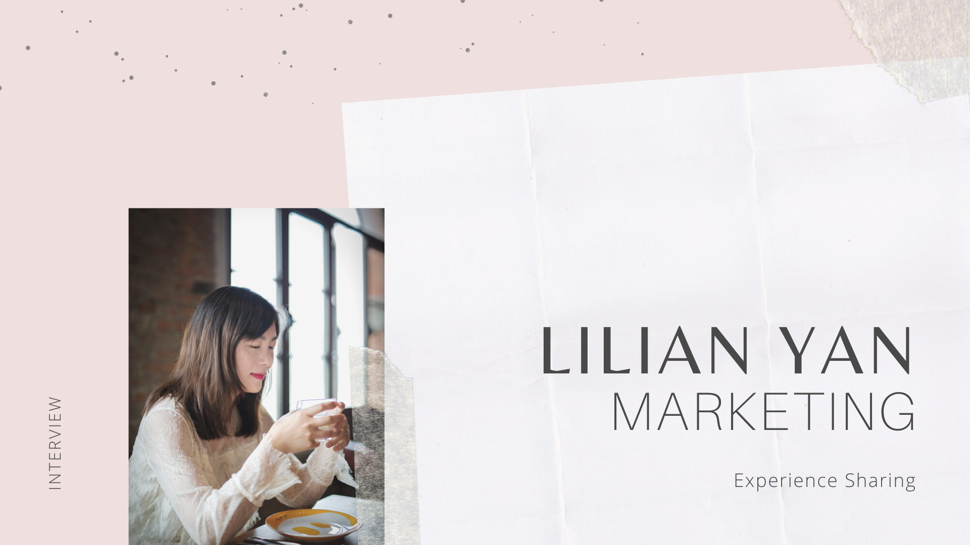 对话人物 | 市场总监Lilian与你浅谈市场营销