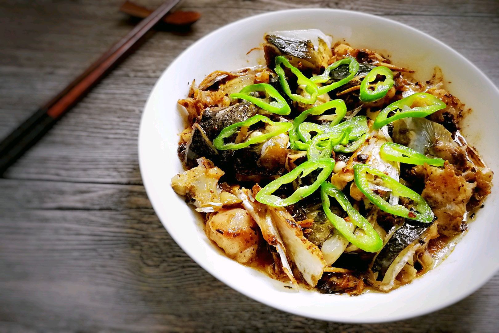 蒜香豆豉蒸鱼头 company_brand_suffix