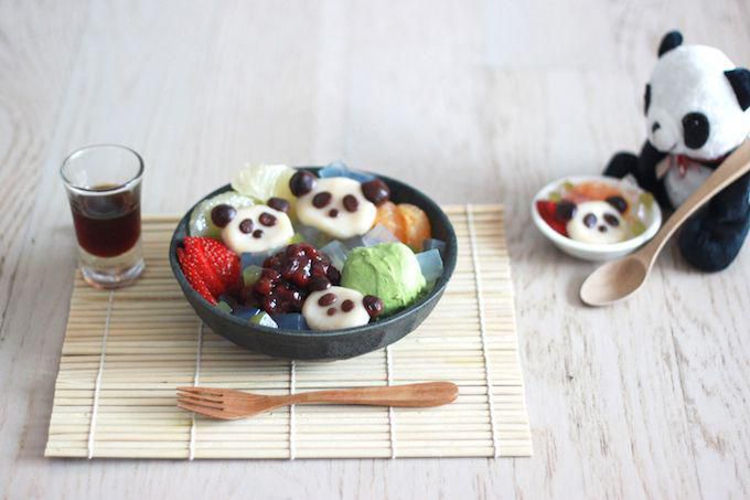 日式熊猫红豆水果糕 company_brand_suffix
